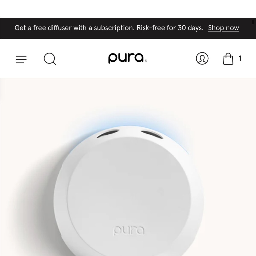 NIB Pura 4 Smart Home Fragrance Diffuser
